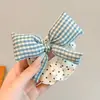 Goma para el pelo de lunares con lazo para niños 2026 Nuevo estilo Goma elástica para el pelo de niñas Cuerda para moño Accesorio para el pelo para niñas