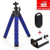 Tripé de esponja para fotografia ao vivo, suporte de polvo universal para celular, artefato de polvo variado para selfie