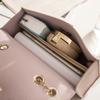 Bolso cruzado para mujer, tendencia 2020, pequeño, elegante, con cadena, cuadrado, mini, elegante, bandolera