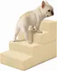 Escalera de esquina para mascotas transfronteriza personalizada, extraíble y lavable, escalera de escalada para sofá antideslizante de esponja 25D, suministros para mascotas escalera para perros