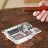 Molde para Cenicero de Resina de Cristal DIY Amapola Cenicero para Cigarros Decoración de Mesa Caja de Almacenamiento Molde de Silicona
