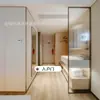 Mobiliario Hotel Libai Habitación Estándar Juego Completo Mueble TV de Hotel Caja de Cama de Hotel con Panel Trasero de Cabecera Venta Directa de Fábrica