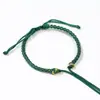 Pulsera de cuentas de transferencia semiacabada tejida a mano cuerda de mano para hombres y mujeres este año cuerda roja puede llevar cuentas cuerda a juego de oro duro 3D