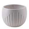 Precio de Fábrica Patrón Personalizado Flores Cerámicas Planta Verde Planta en Maceta Blanco Puro Patrón Vertical Oval Micro Paisaje Adornos para Plantas en Maceta