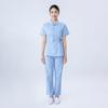 Uniforme de Enfermeira Manga Longa Feminino Verão Manga Curta Jaleco Branco Verão Farmácia Salão de Beleza Conjunto de Uniforme de Trabalho Tamanho Grande