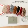 Custo-Benefício! Carteira Feminina Simples com Textura Granulada, Temperamento de Alto Padrão, 80% de Desconto, Vários Compartimentos para Cartão, Porta-Moedas Curto com Zíper