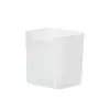 Caja de Almacenamiento para Puerta Interior de Refrigerador con Compartimentos, Rejilla de Drenaje, Caja para Conservación de Alimentos y Verduras, Canasta de Drenaje para Almacenamiento de Cebolla, Jengibre, Ajo