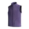 Novo colete de fleece esportivo ao ar livre para casais outono e inverno, colete casual quente e versátil