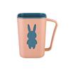 Taza de Cepillo de Dientes de Conejo de Dibujos Animados para Pareja Baño Doble Capa Dos Colores Corazón Taza de Cepillo de Dientes Almacenamiento de Cepillos de Dientes Taza para Enjuague Bucal