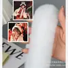 Tiras de Piel de Conejo Sintética, Accesorios de Encaje para Ropa, Tiras de Peluche Hechas a Mano para Manualidades, Tiras para Capas y Sombreros Hanfu, Bordes de Piel, Cuellos de Piel