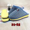 Juego completo de zapatillas de algodón a cuadros de esponja parte superior suela interior zapatillas empeine directo en la suela inferior atado del zapato materiales semiacabados hechos a mano invierno