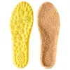 Palmilhas Quentes Footlite de Lã de Cordeiro com Forro de Fleece, Espessadas para Proteção contra o Frio no Outono e Inverno, Solado Macio, Confortáveis, Macias e Elásticas, Absorventes de Choque, Não Cansam os Pés