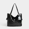 Bolso de Hombro Minimalista de Cuero Suave para Mujer 2026 Nuevo Gran Capacidad para Viajes Diarios Bolso de Mano a la Moda bajo el Brazo