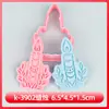 Molde de Biscoito Série de Natal Rena Desenho Animado 3D Molde de Biscoito Árvore de Natal de Argila DIY Elfo Impressão Artificial