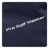 Pgm Nova Roupa de Golfe Masculina Manga Curta Verão Esportiva Camiseta Masculina Respirável Secagem Rápida Absorvente de Suor Zíper Gola