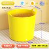 Cubo de baño para niños de 0 a 6 años, cubo de baño engrosado de tamaño mediano y elevado, cubo de baño de plástico para niños, bañera para niños