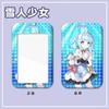 Cubierta de tarjeta Hatsune future Girl cubierta de tarjeta de autobús tarjeta de estudiante tarjeta de entrega tarjeta de comida cubierta de tarjeta de control de acceso permiso de trabajo con cordón al por mayor