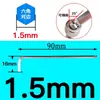 Llave Hexagonal S2/Plana Corta/Alargada/Cabeza de Bola Borde Hexagonal en L 6 Cuadrado 2 3 4 5 6 7 81012mm