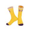 Calcetines de baloncesto finos de caña alta para niños, ideales para otoño e invierno. Calcetines deportivos para estudiantes con números de estrella. Venta al por mayor de calcetines deportivos para jóvenes.