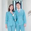 Otoño e invierno 2023 nuevo traje de vestir de negocios de estilo similar para hombres y mujeres traje traje entrevista de negocios traje formal overol