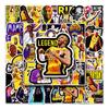 51 estrella Kobe caricatura grafiti creativo laptop patinete coche teléfono móvil guitarra pegatina tarjeta goo