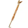 Ventas Directas de Fábrica Juguetes para Gatos Pluma de Pollo Extra Larga Palo para Provocar Gatos Campana Interactiva Plumero Resistente a Mordidas Palo para Provocar Gatos