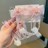 Conjunto de Acessórios de Cabeça Estilo Chinês para Crianças Meninas Grampo de Cabelo Dinastia Han Grampo de Cabelo Estilo Antigo Passo Balançante Super Fada Franja Borboleta Acessórios de Cabelo