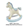 Nuevos globos de foil con forma de caballo y unicornio de madera mate estilo coreano para decoración de fiesta de cumpleaños de bebé
