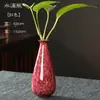 Vaso de Cerámica Moderno Sencillo con Esmalte de Horno Adornos Decorativos para Flores Secas Creativo para el Hogar Alojamiento Rural Sala de Estar Arreglo Floral Jarrón Pequeño
