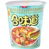 Nissin Hewei Sopa de Osso de Porco Cup Noodles 77g Copo Médio Sopa de Frutos do Mar com Curry Noodles Instantâneos de Carne Picante