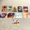 Tarjeta de ráster tarjeta láser tarjeta de dos cambios tres cambios tarjeta 3D tridimensional tarjeta de cambio de animación creativa personalización
