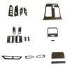 Aplicable a Toyota Sienna 27 / Grand Highlander Modificación de Interior de Coche Panel de Consola Central ABS Salida de Aire Fibra de Carbono Mayoreo