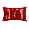 Funda de Almohada para el Día de San Valentín Transfronteriza, Decoración de Ambiente Festivo, Funda de Cojín para Sofá del Hogar, Funda de Cojín para Dormitorio con Estampado de Amor