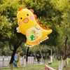 Nuevo Clip Lindo de Dibujos Animados Globo de Película de Aluminio Portátil para Niños Escuela Primaria Jardín de Infancia Juegos Actividades para Empujar Mercado Nocturno