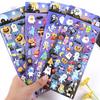 Adesivos de espuma de desenho animado de Halloween transfronteiriços Adesivos de Natal Adesivos decorativos DIY Adesivos de recompensa Adesivos de presente