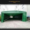 Toldo Móvel Deslizante para Exterior, Toldo Grande para Feira Noturna, Toldo Retrátil Dobrável Telescópico, Toldo de Tenda para Lanches e Lanches Noturnos