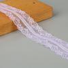 4cm Renda de Poliéster para Joias Flor de Renda Brincos Material Decorativo DIY para Fazer Acessórios de Cabelo Roupas Artesanais Acessórios