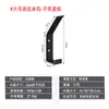 Gancho Individual de Acero Inoxidable Engrosado, Gancho de Pared sin Taladro para Baño, Cocina, Entrada, Detrás de la Puerta, para Colgar Ropa y Sombreros