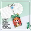 Nuevo estilo tarjetero para niñas, gafete de identificación de estudiante, funda para tarjeta con cordón para cuello anti-pérdida, protector de tarjeta de identificación unisex, estuche rígido