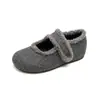 Waiwai Girl 3855-3 Sapatos Peludos com Solado Grosso e Salto Interno para Mulheres Usarem Fora Sapatos de Algodão com Forro de Lã para Manter o Aquecimento Sapatos Mary Jane