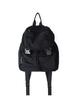 Mochila de Viagem Estilo Coreano 2024 Nova Chegada Feminina Artística Retrô Tecido de Nylon Fivela Encolhimento Mochila Casual