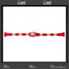 Botón Cheongsam, Rojo de Año Nuevo Estilo Chino Botón de Borla de Perla de Jade, Botón Decorativo Hanfu Estilo Chino Nuevo Hecho a Mano