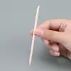 Arte de Uñas Palito Pequeño de Madera Uña Portátil Punto Diamante Calcomanía para Uñas Palito de Presión Eliminación de Uñas Limpieza de Piel Muerta Palito de Madera 74/114mm