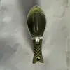 Raspador de Escamas de Pescado con Tapa Artefacto Manual para Matar y Escamar Peces Cocina No Daña las Manos Hogar Creativo Raspador de Escamas de Pescado y con Forma de Pez