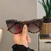 Gafas de Sol Retro Ojo de Gato de Fotografía Callejera de Moda Europeas y Americanas 2024 Nuevas Gafas de Exportación Transfronteriza Forma Cóncava de Blogger Ins