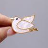 Broche delicado de alta qualidade de fábrica, temperamento sul-coreano, corpete de borboleta de alta qualidade, acessórios de fivela de alfinete de pérola, atacado