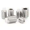Tornillo de Ajuste con Cabeza de Goma de Acero Inoxidable 304 Hexagonal Interior Máquina Medidor Incrustado Goma de Nylon Cabeza Superior Hilo de Presión Tornillo de Vidrio M4