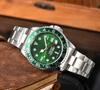 Marca Laboral Verde GMT4 Agujas Exportación Nuevo Reloj de Cuarzo de Moda Casual para Hombre Venta al por Mayor de Fábrica