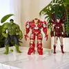 Figura de Iron Man Capitán América Spider-Man Thanos Hulk Venom Figura de Anime Adorno Juguete Venta al por Mayor