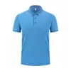 Camisa Polo de Cor Sólida com Gola Lapela Publicitária Camiseta de Manga Curta Roupa de Trabalho Feminina Impressão de Logotipo Treinamento de Professor de Jardim de Infância Roupa de Trabalho